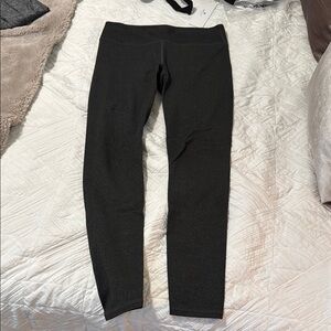 Grey High-Waisted Leggings